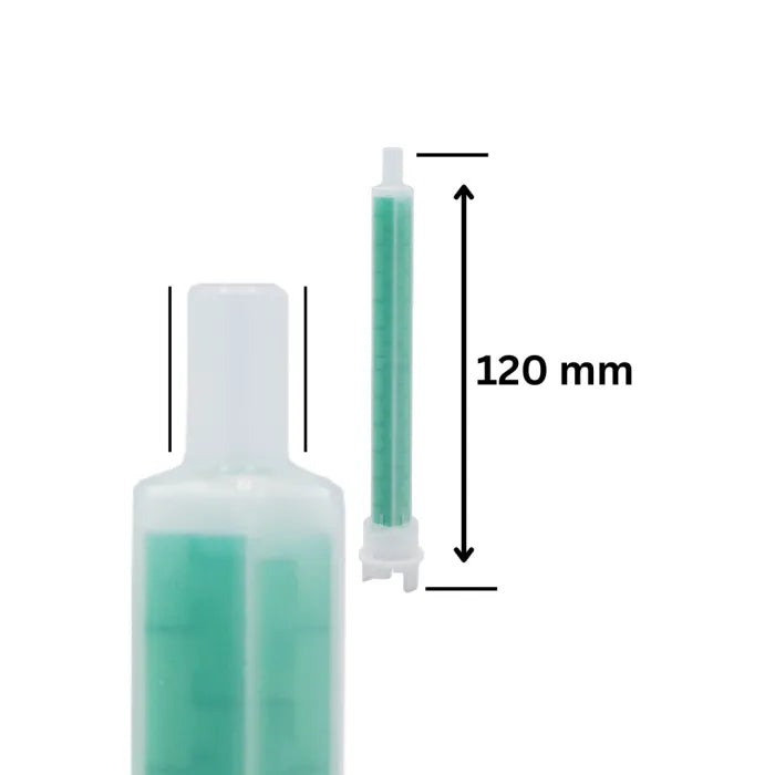 Mengtips 120mm voor klauwlijm, verpakking van 10 stuks